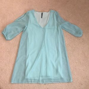 LuLu’s Sheer Blue Dress